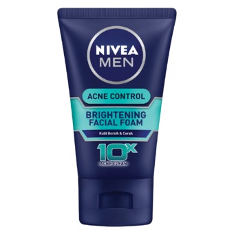 Nivea Men Acne Control Brightening Facial Foam 100ml Gogobli