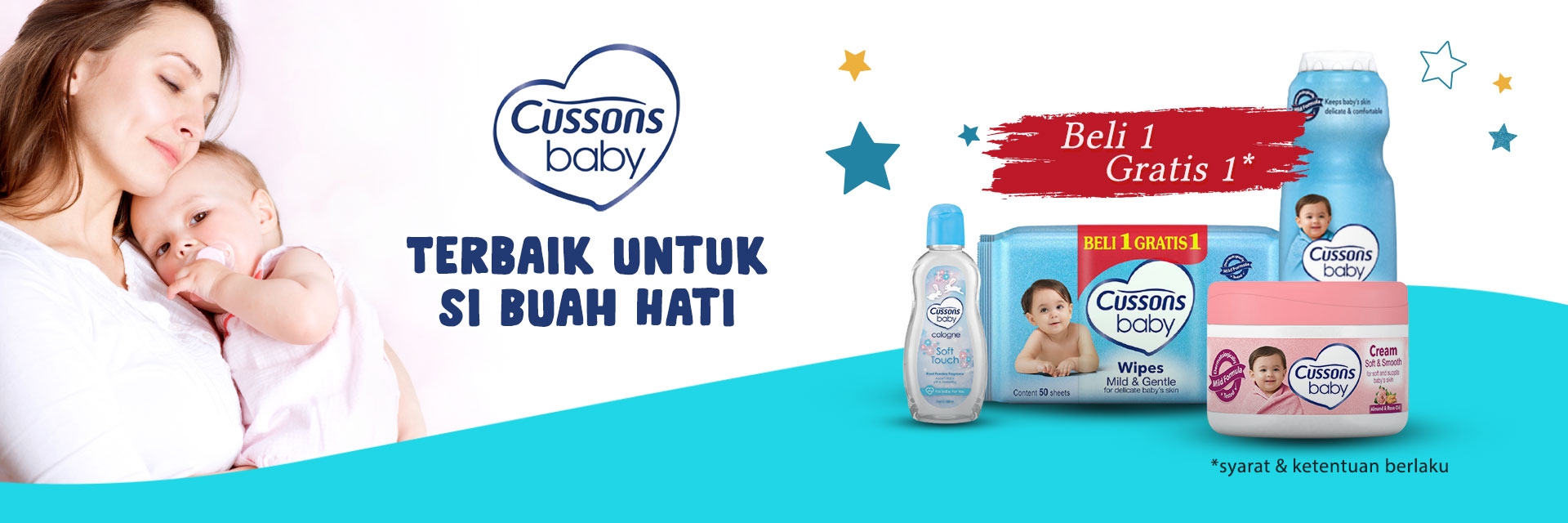 Perlengkapan bayi cussons baby