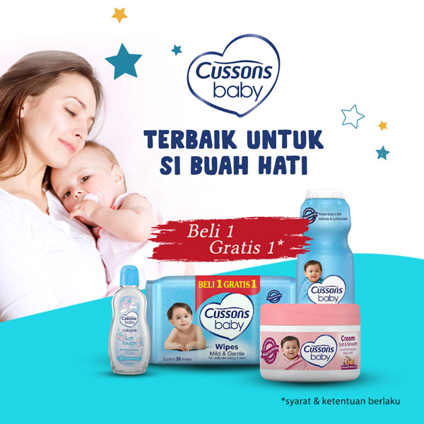 Perlengkapan bayi cussons baby