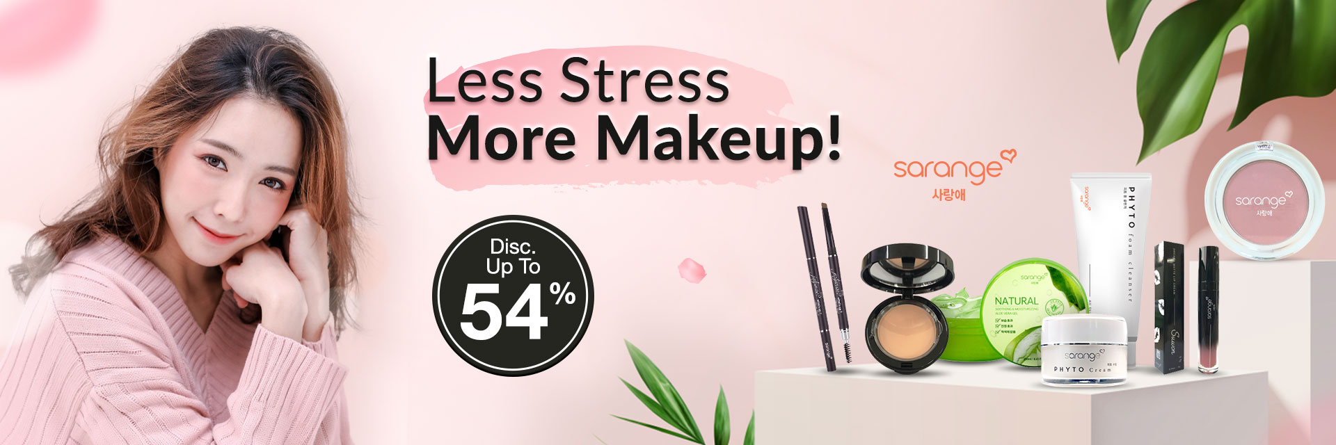 Less Stress More Makeup