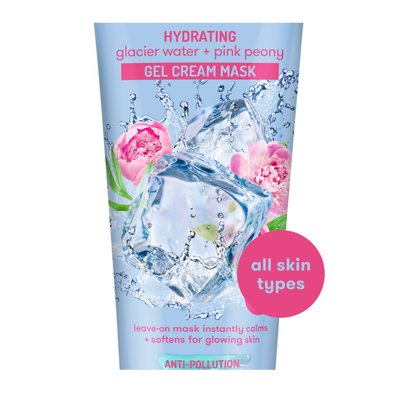 Jual Freeman Gel Cream Mask Hydrating Glacier Water and Pink Peony 175ml HBHoz