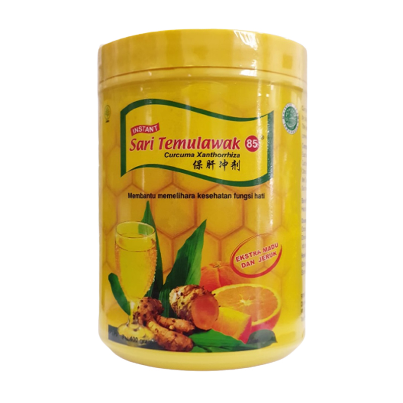 Instant Sari Temulawak Extra Madu Dan Jeruk 400gr | Gogobli
