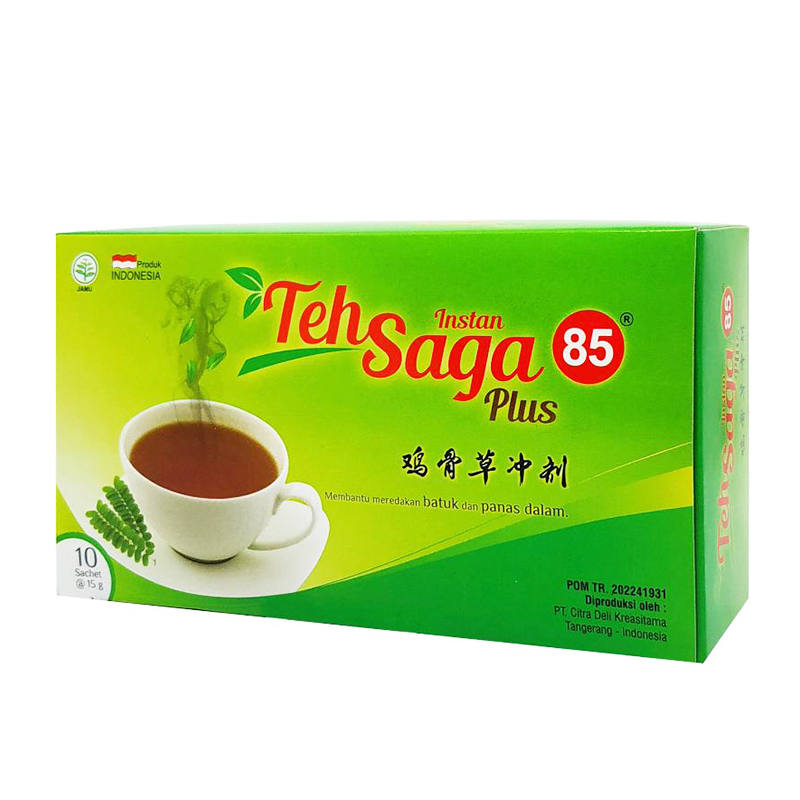 Instan Teh Saga Plus (10s @ 15gr) | Gogobli