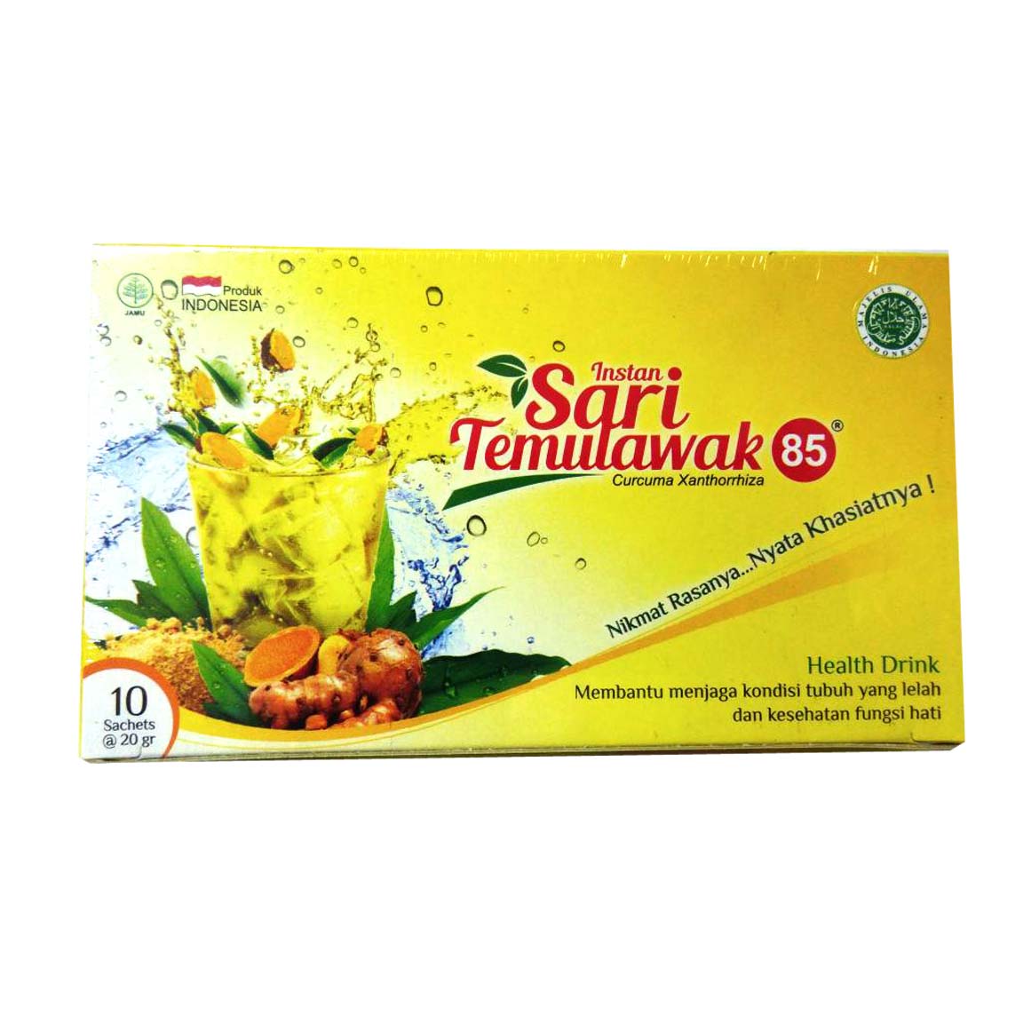Instan Sari Temulawak Extra Natural (10s @ 20gr) | Gogobli