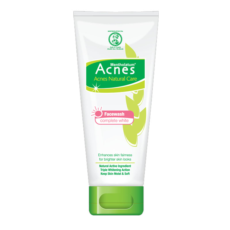 Acnes Complete White Facial Wash 50gr | Gogobli