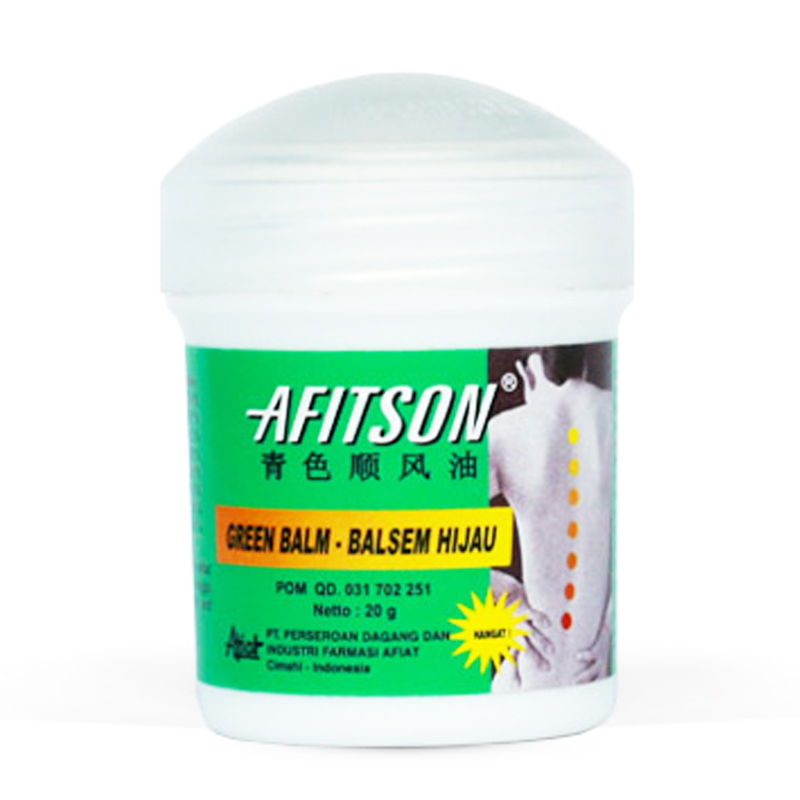 Afitson Balsem Hijau 20gr | Gogobli