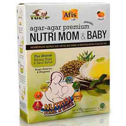 Afis Agar-Agar Premium Nutri Mom And Baby Jeruk 15gr | Gogobli