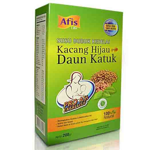 Afis Sari Bubuk Kedelai Plus Kacang Hijau Dan Daun Katuk 200gr | Gogobli