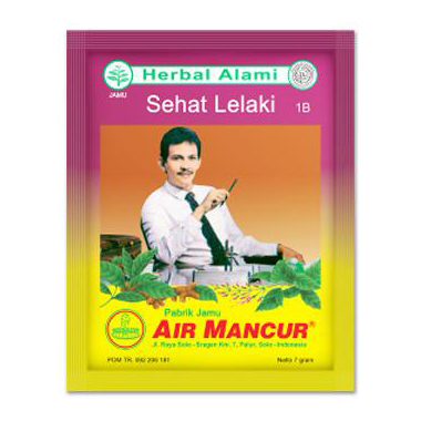 Air Mancur Serbuk Sehat Lelaki (10 Sachet @7gr) | Gogobli
