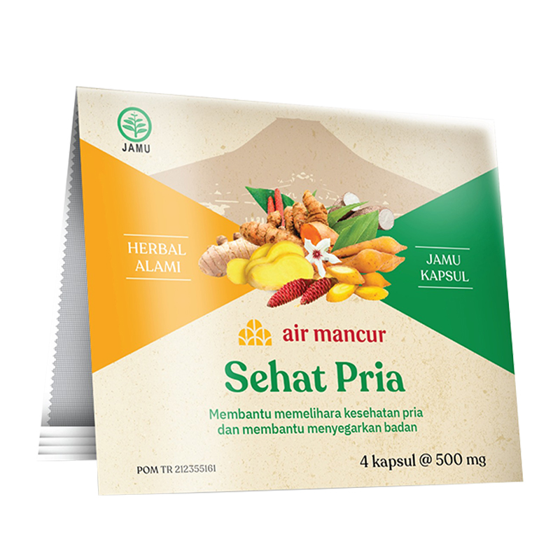 Air Mancur Sehat Pria Box (10 Strip @ 4 Kapsul) (ED: Nov 25) | Gogobli