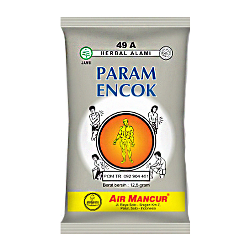 Air Mancur Param Encok Padat Renteng (10 Sachet @12.5gr) | Gogobli