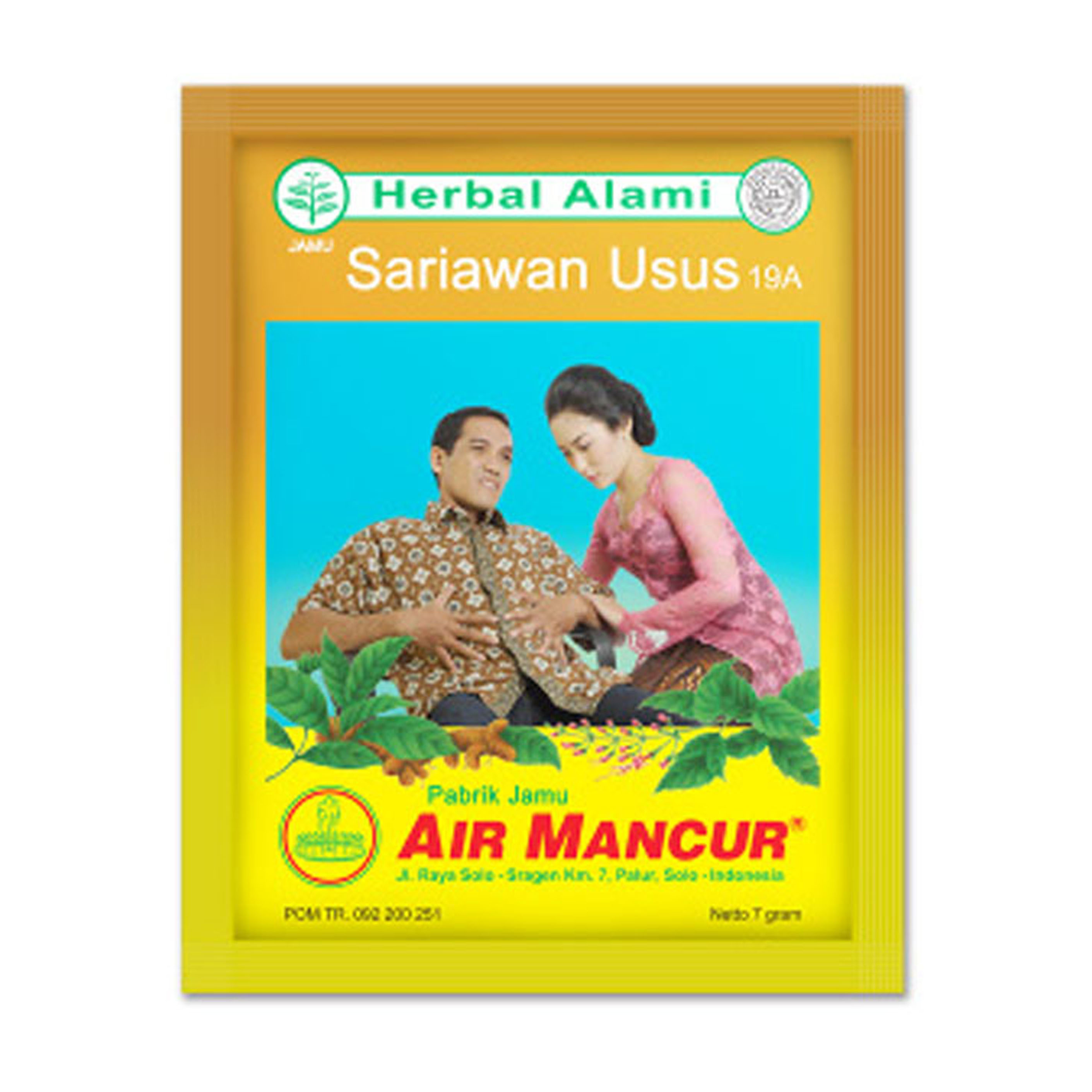 Air Mancur Serbuk Sariawan Usus (10 Sachet @7gr) | Gogobli