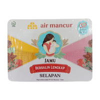 Air Mancur Jamu Bersalin Lengkap Serbuk Kaleng 40 Hari | Gogobli