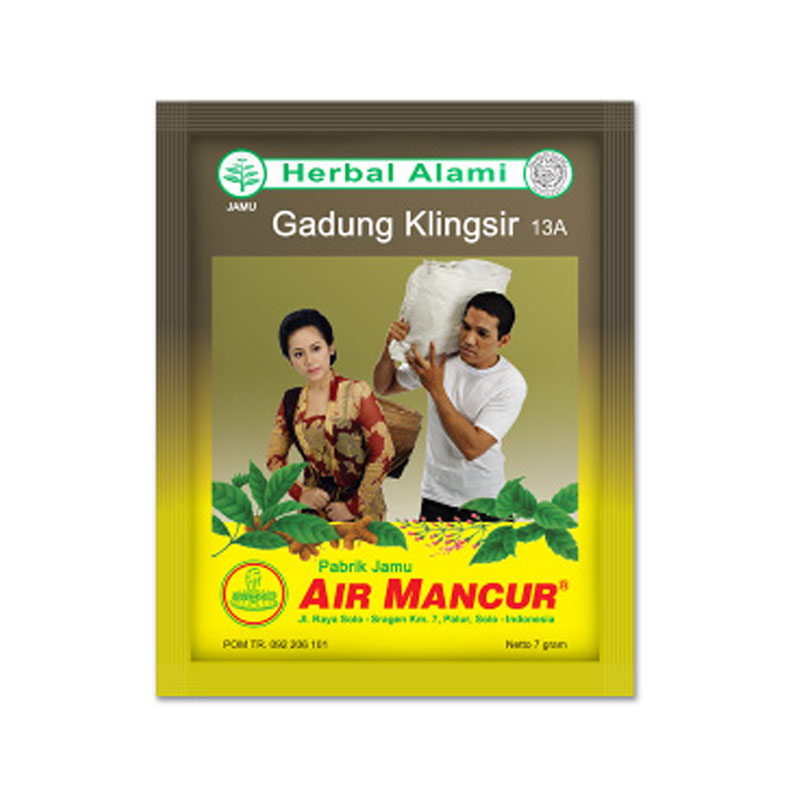 Air Mancur Serbuk Gadung Klingsir (10 Sachet @7gr) | Gogobli