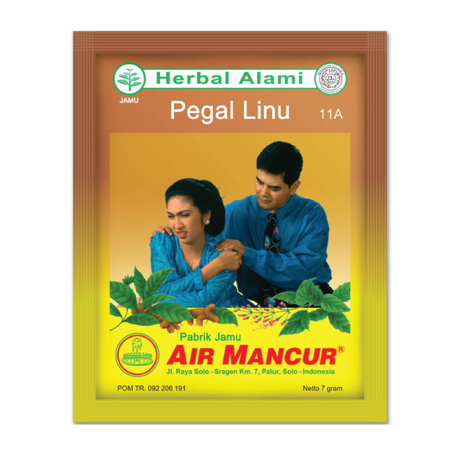  Air  Mancur  Serbuk Pegal Linu 10 Sachet 7gr Gogobli