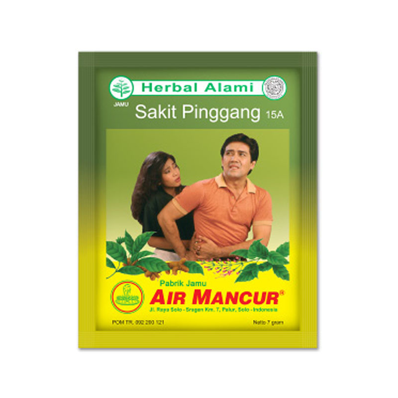Air Mancur Serbuk Sakit Pinggang (10 Sachet @7gr) | Gogobli