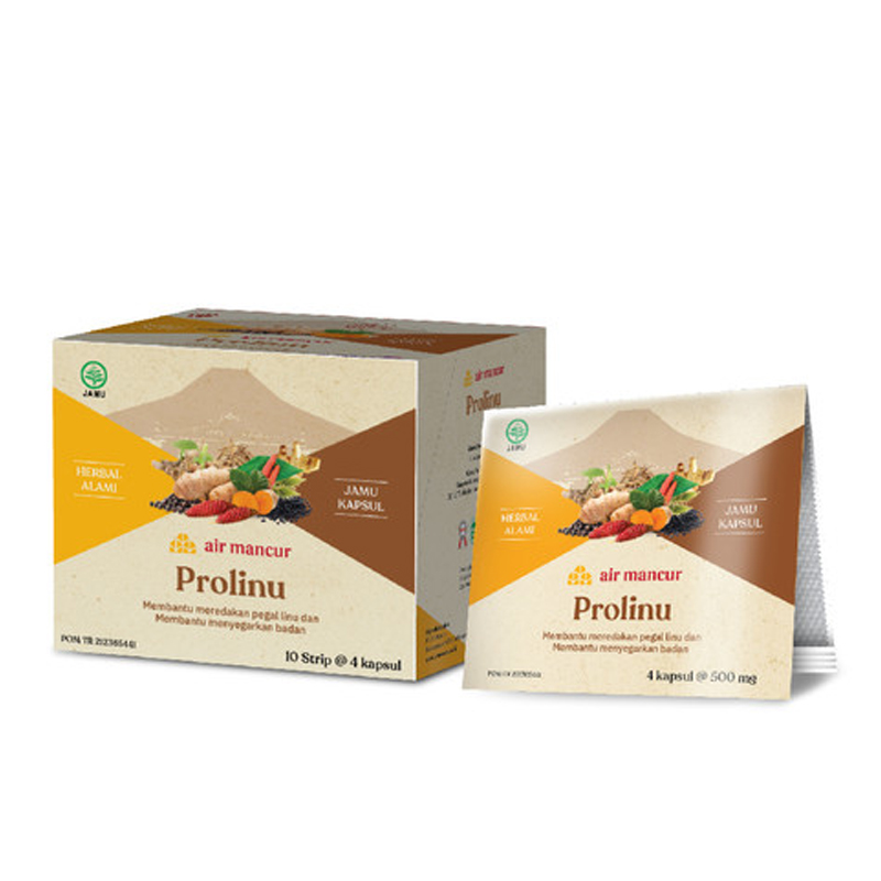 Air Mancur Prolinu Box (10 Strip @ 4 Kapsul) | Gogobli