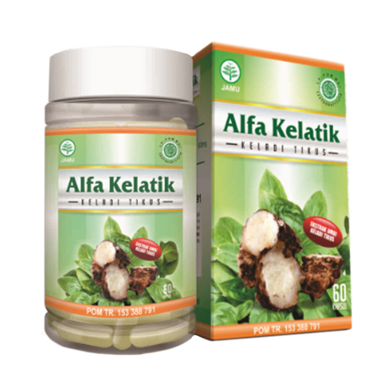Al Afiat Alfa Kelatik 60 Kapsul | Gogobli