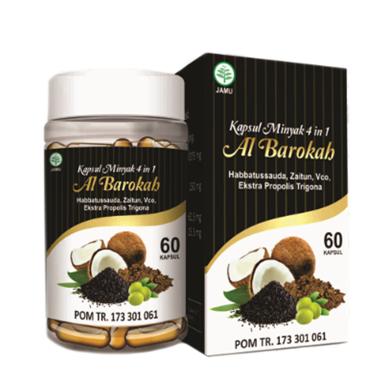 Al Afiat Kapsul 4in1 Al Barokah 60 Kapsul | Gogobli