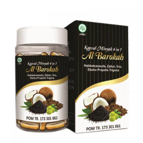 Al Afiat Kapsul 4in1 Al Barokah 200 Kapsul | Gogobli