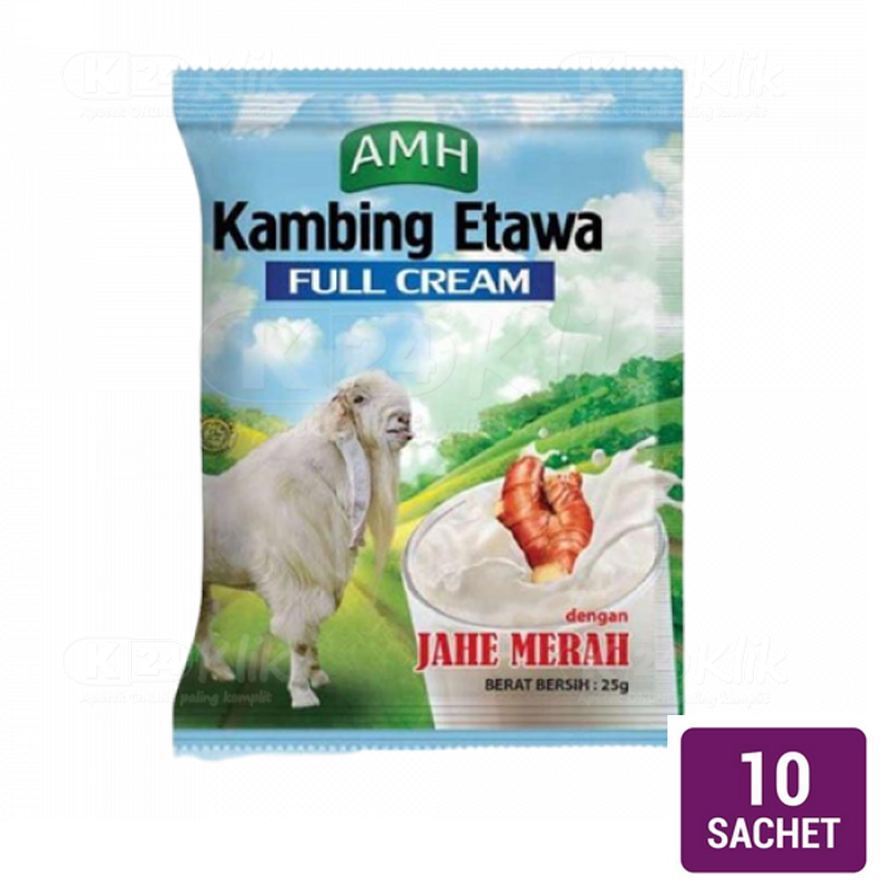 AMH Kambing Etawa Rasa Susu Jahe Renceng (10pcs @ 25gr) | Gogobli
