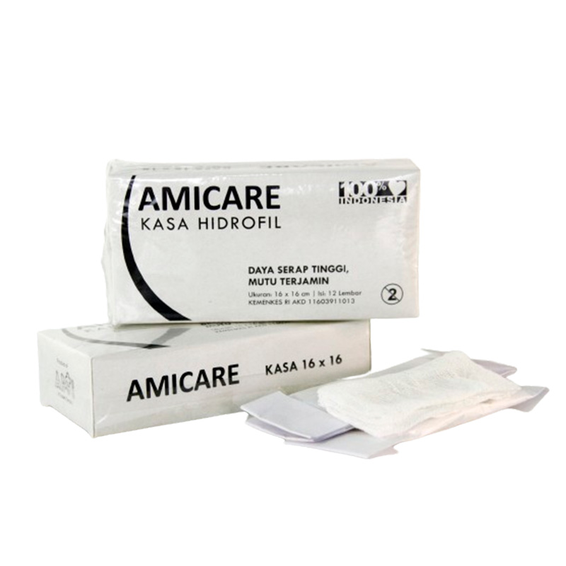 Amicare Kasa Hidrofil 16 Cm X 16 Cm | Gogobli