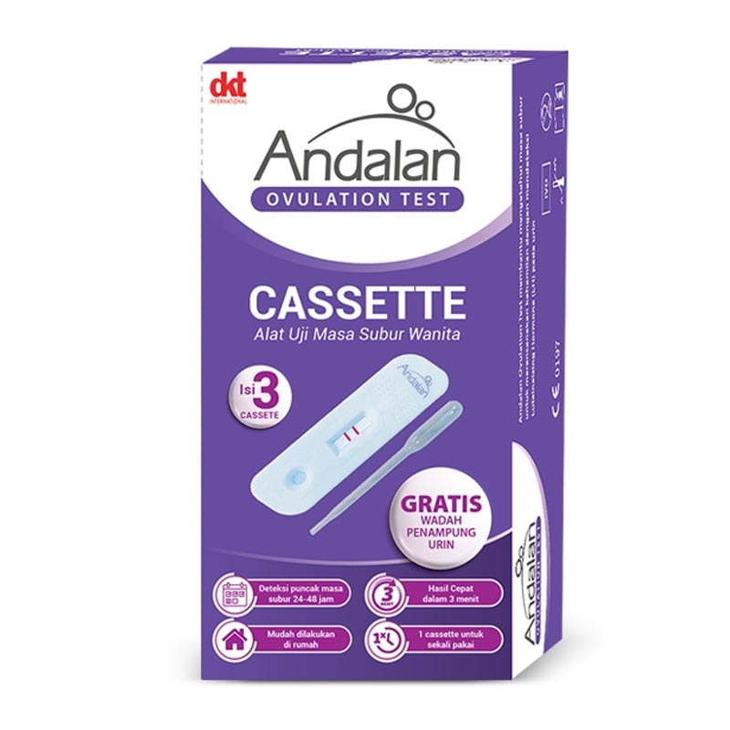 Andalan Ovulation Test 3pcs + Urine Cup | Gogobli