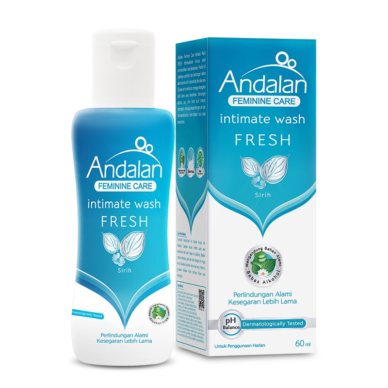 Jual Andalan Feminine Care Intimate Wash Fresh 60ml HBHoz