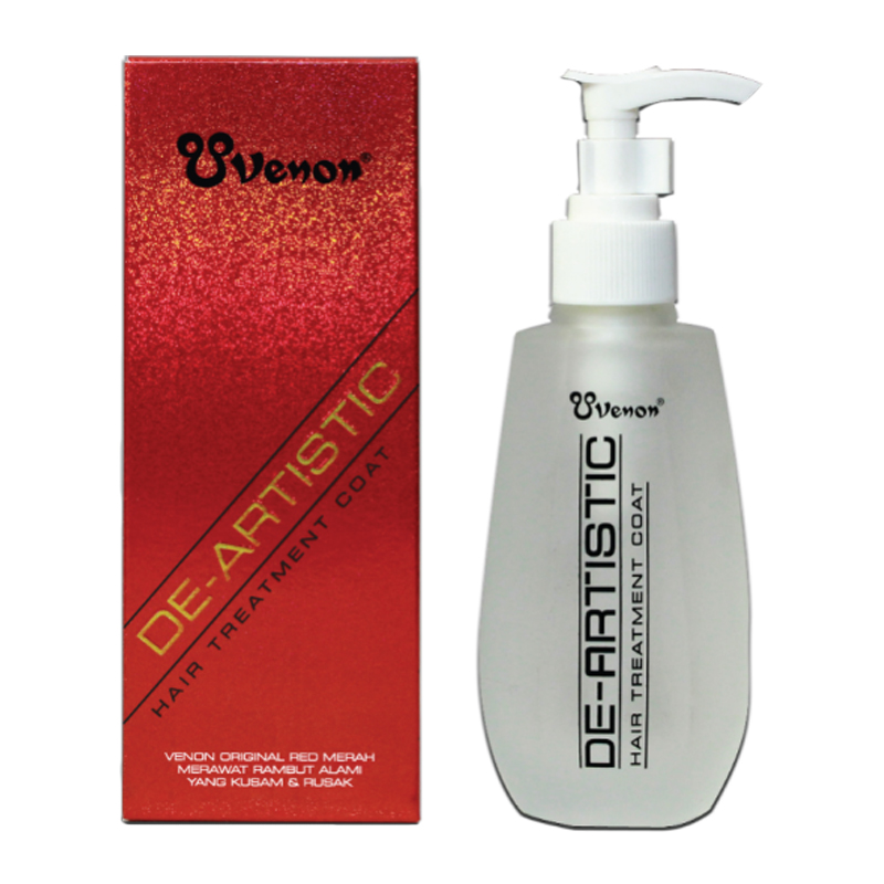 Venon Hair Treatment Coat Original (Merah) 160ml | Gogobli