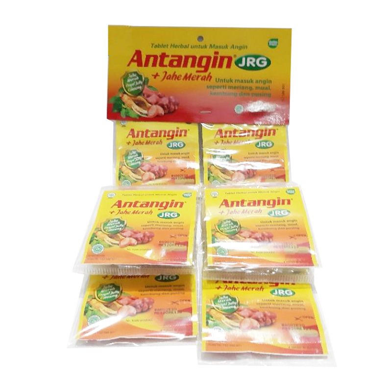 Antangin JRG Plus Jahe Merah Renceng (20 Strip @ 4 Tablet) | Gogobli