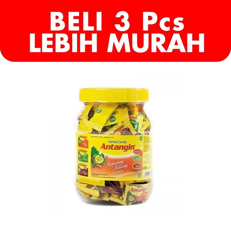 Antangin Herbal Candy Stoples Assorted 150s (BELI 3 Pcs LEBIH MURAH) | Gogobli