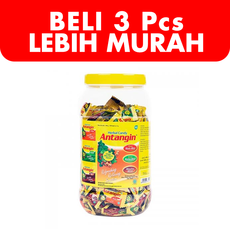 Antangin Herbal Candy Stoples Assorted 250s (BELI 3 Pcs LEBIH MURAH) | Gogobli