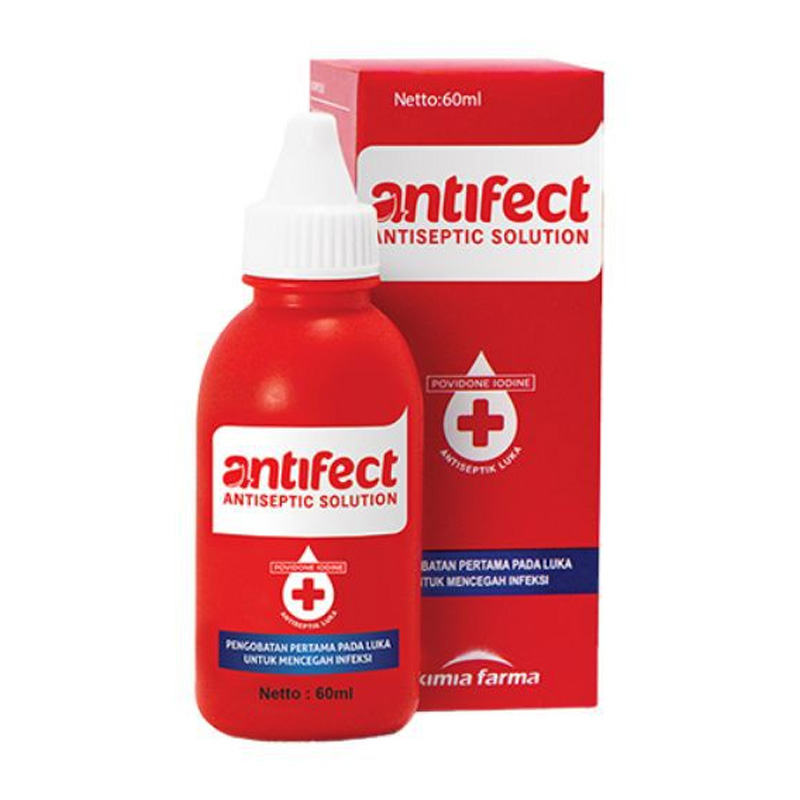 Antifect Povidone Iodine 60ml | Gogobli