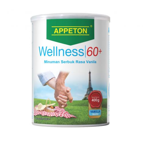 Appeton Wellness 60+ Vanilla 400gr PENYOK (ED: Dec 27) | Gogobli