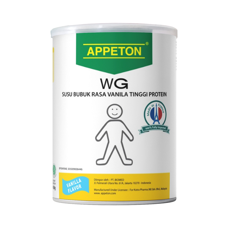 Appeton Weight Gain Adult Vanilla 450gr | Gogobli
