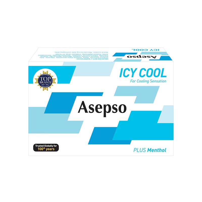 Asepso Icy Cool Plus Menthol 80gr | Gogobli
