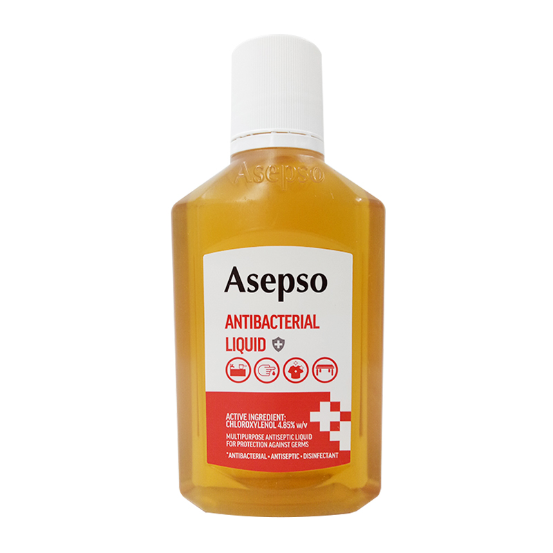 Asepso Antibacterial Liquid 245ml | Gogobli