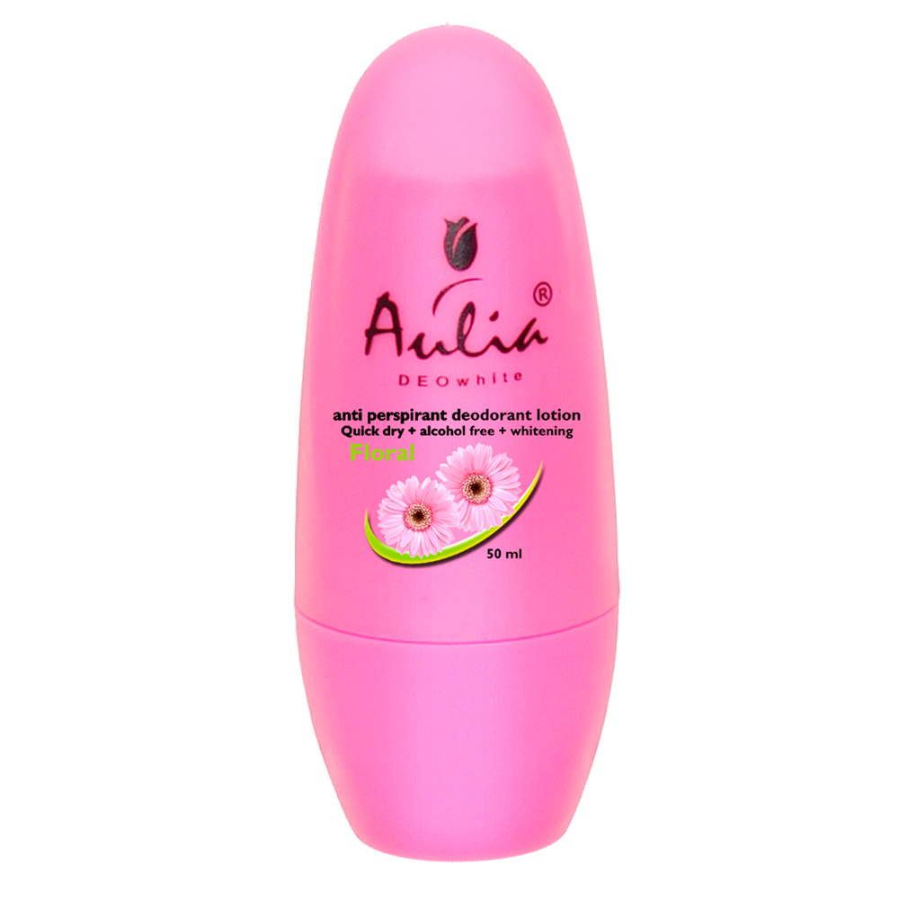 Aulia Roll On Deo White Floral 50ml | Gogobli