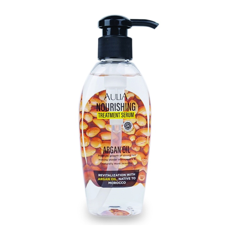Aulia Nourishing Treatment Serum Argan Oil 150ml | Gogobli