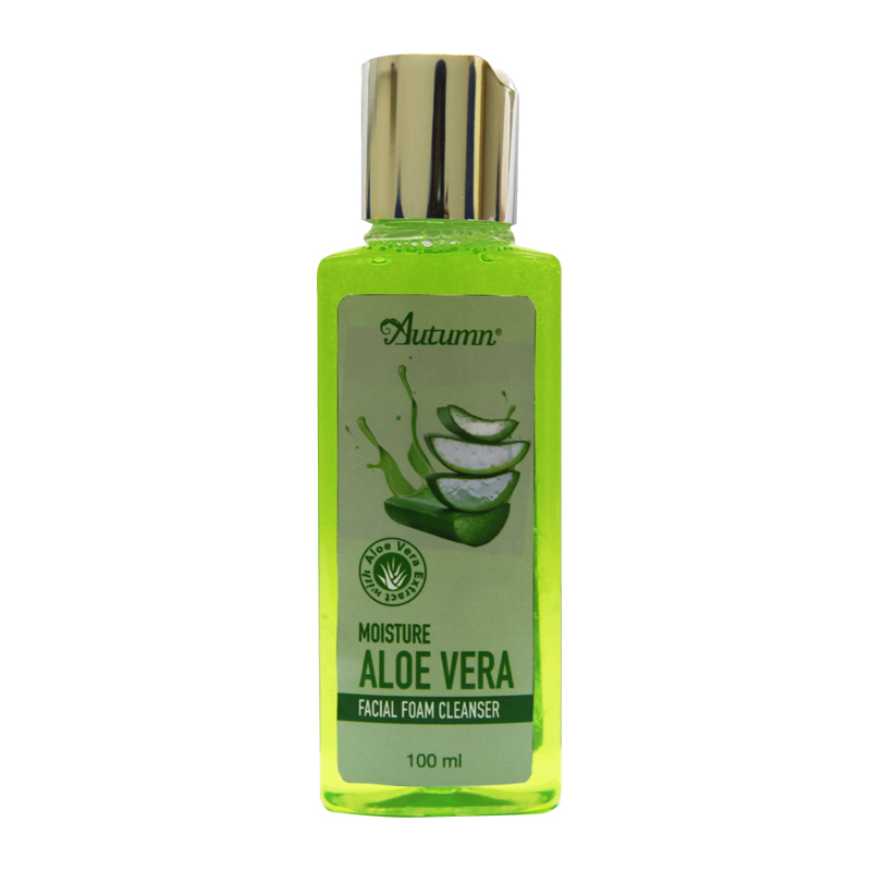 Autumn Moisture Aloe Vera Facial Foam Cleanser 100ml | Gogobli