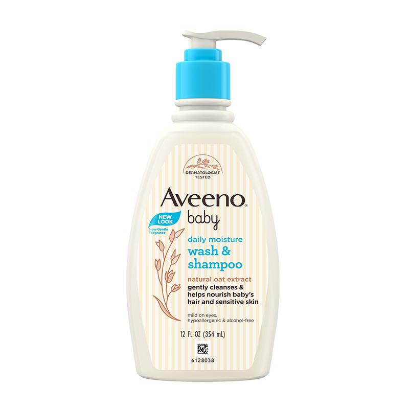 Aveeno Baby Daily Moisture Wash & Shampoo 354 Ml | Gogobli