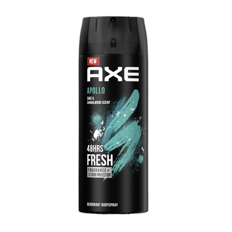 Axe Deodorant Body Spray Apollo Sage And Sandalwood Scent 135ml | Gogobli