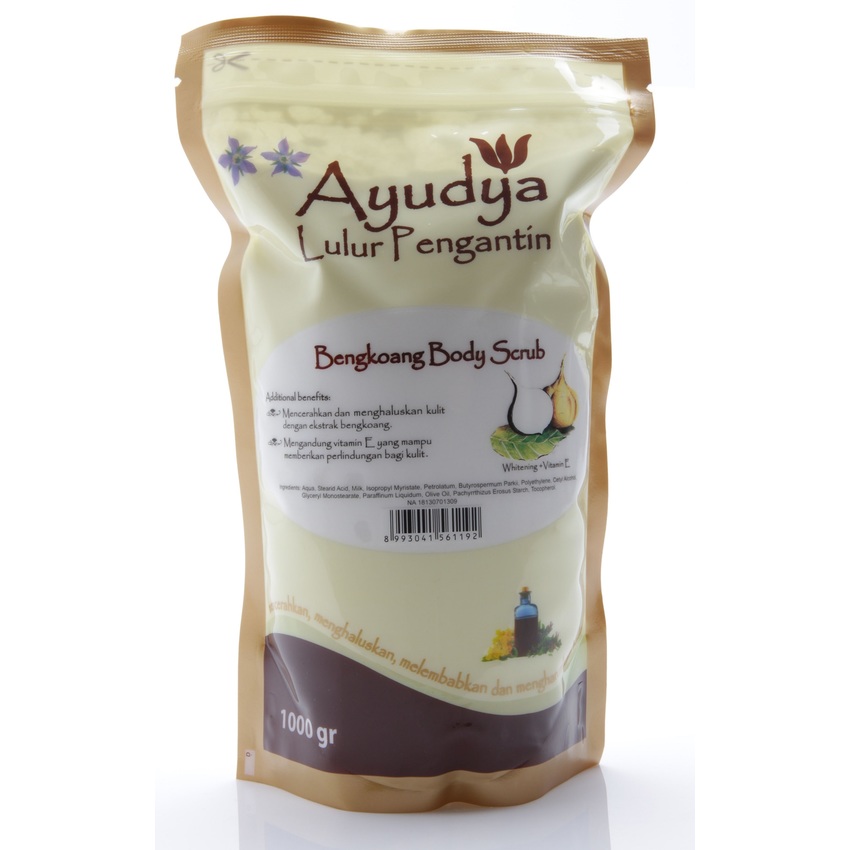 Ayudya Refill Lulur Pengantin Bengkoang + Vitamin E 1000gr | gogobli