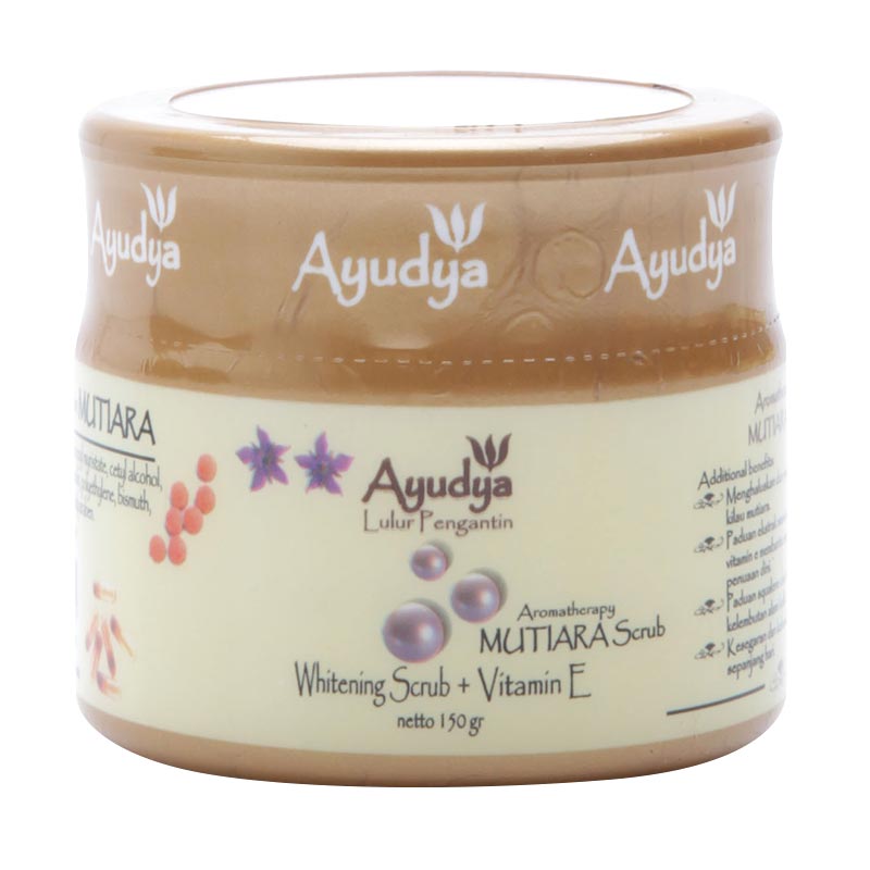 Ayudya Lulur Pengantin Mutiara + Whitening Vit E 150ml | gogobli