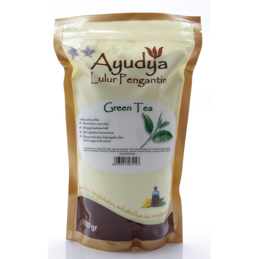 Ayudya Refill Lulur Pengantin Putih Green Tea 1000gr