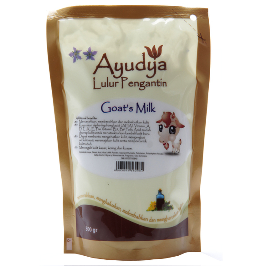 Ayudya Refill Lulur Pengantin Goats Milk 300ml | Gogobli