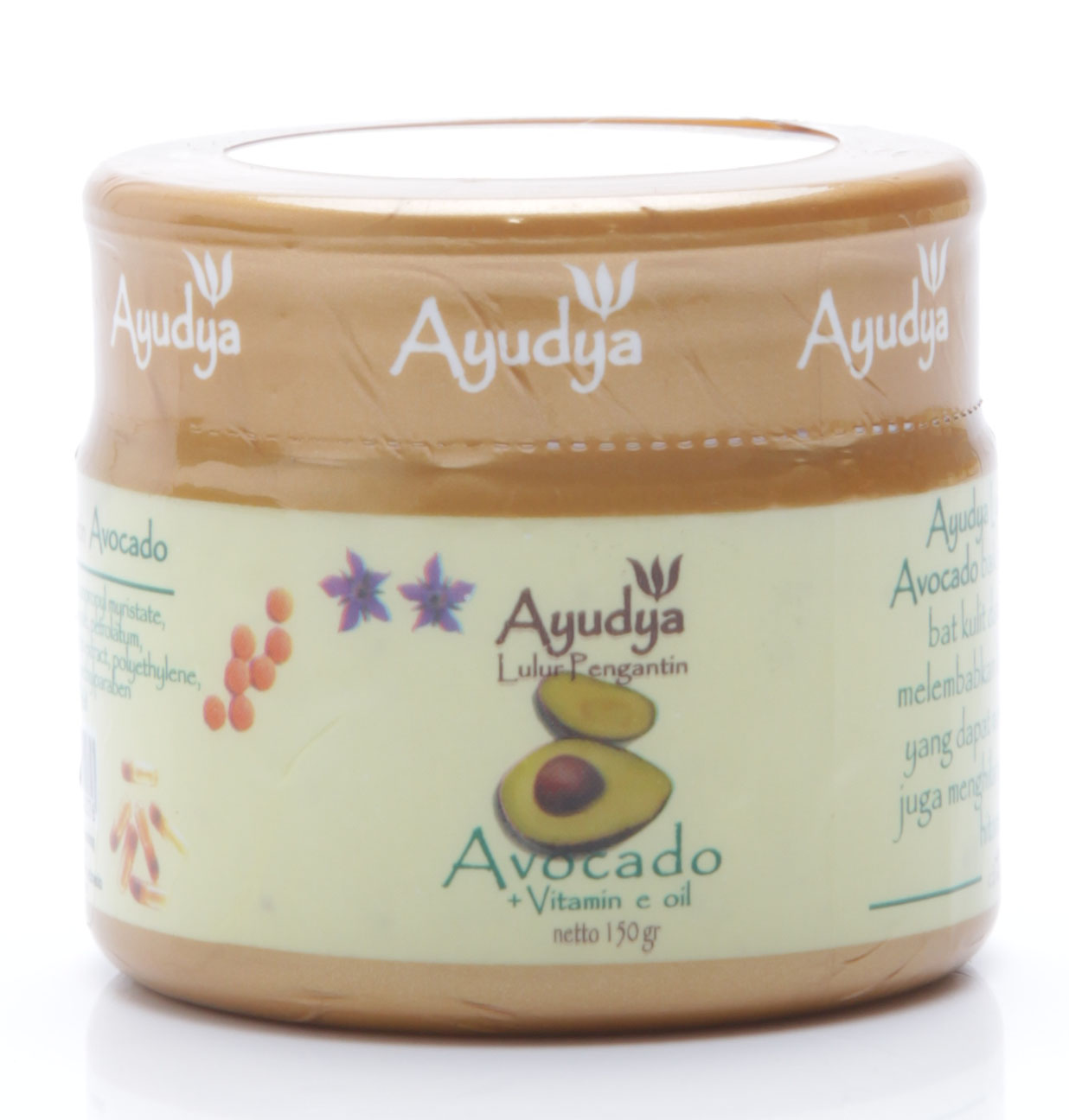 Ayudya Lulur Pengantin Avocado + Vitamin E 150gr | Gogobli