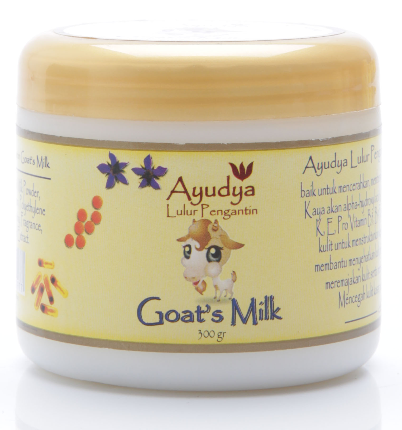 Ayudya Lulur Pengantin Goats Milk 300ml | Gogobli