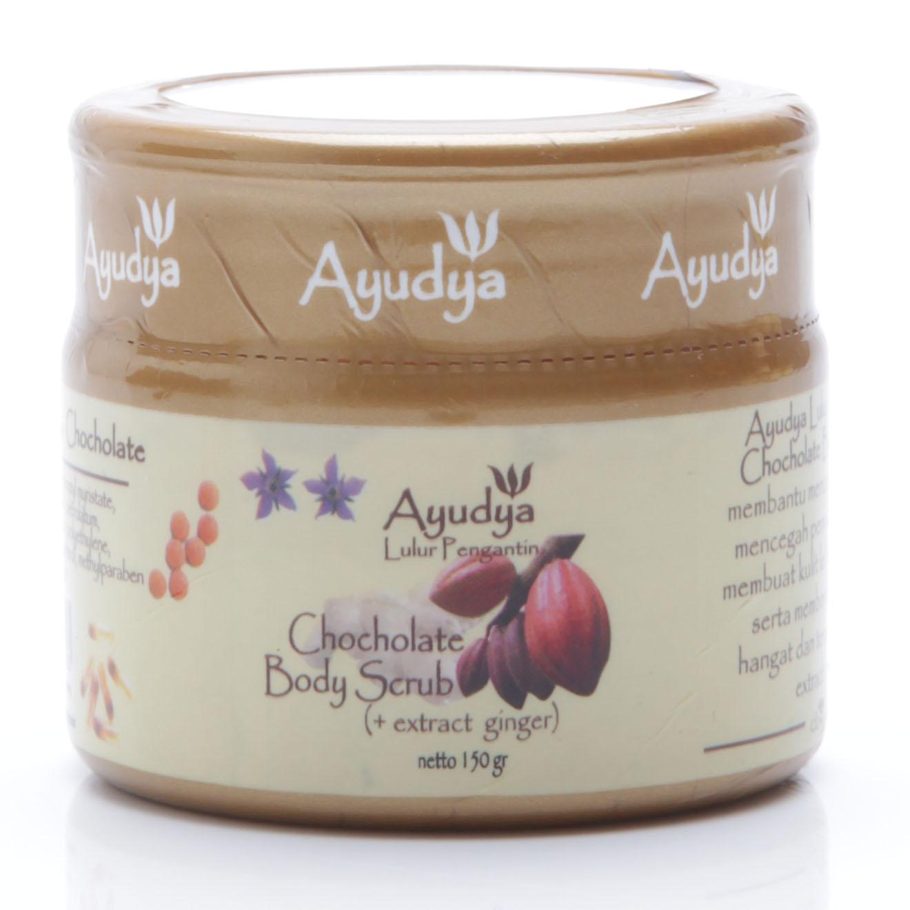 Ayudya Lulur Pengantin Chocholate Body Scrub 150ml | gogobli