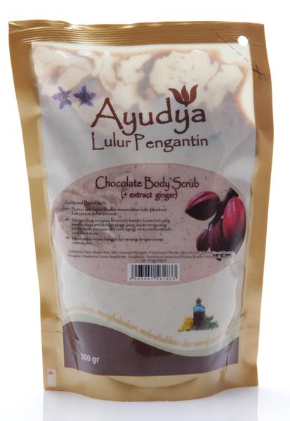 Ayudya Refill Lulur Pengantin Chocolate Body Scrub 300ml | gogobli